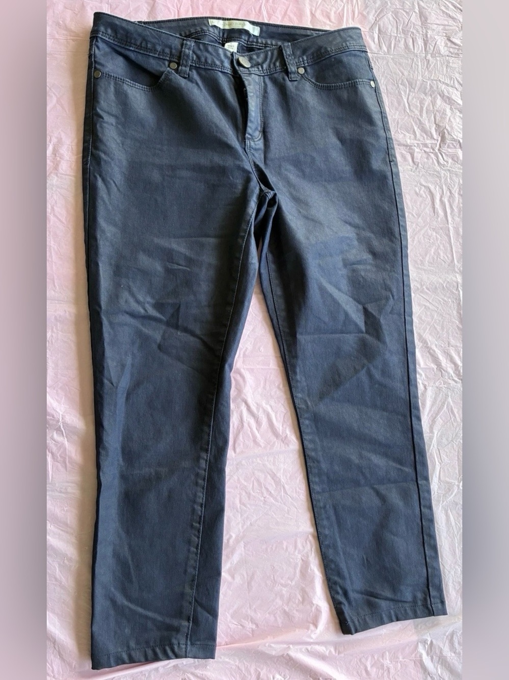 Lauren Conrad Women’s Skinny Pants Jeans Navy Blue Soft Good Condition Sz 6
